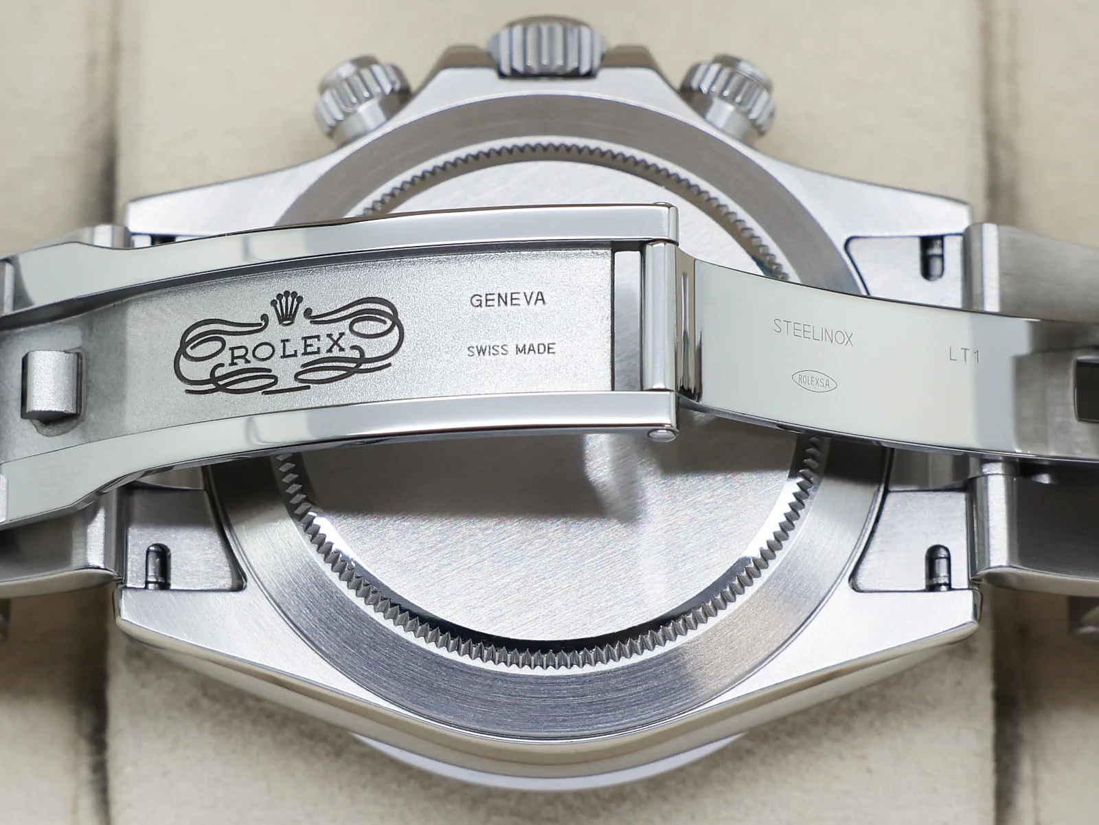 GENTS ROLEX DAYTONA 116520 STAINLESS STEEL WHITE DIAL WARRANTY 2010 B&P - Image 9