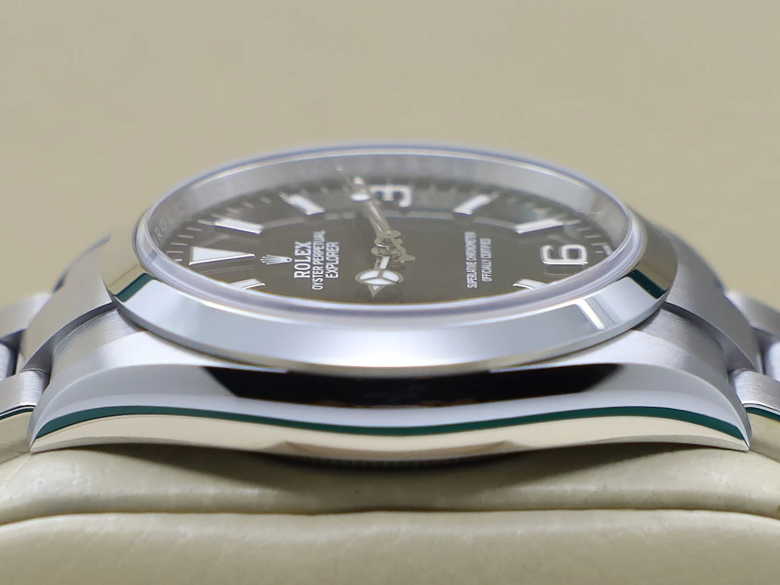 GENTS ROLEX EXPLORER I 36mm 124270 STAINLESS STEEL BLACK DIAL WARRANTY 2024 UK B&P - Image 4