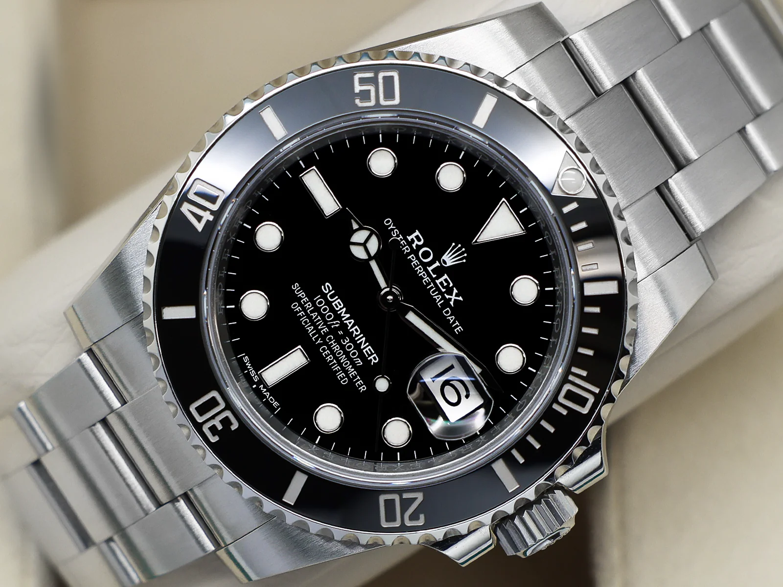 GENTS ROLEX SUBMARINER DATE 40mm 116610LN STAINLESS STEEL WARRANTY 2019 UK B&P - Image 3