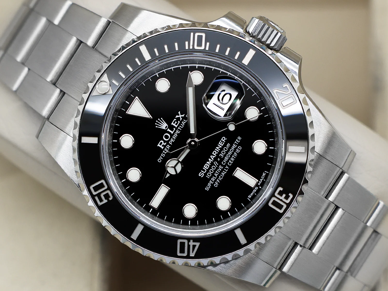 GENTS ROLEX SUBMARINER DATE 40mm 116610LN STAINLESS STEEL WARRANTY 2019 UK B&P - Image 6