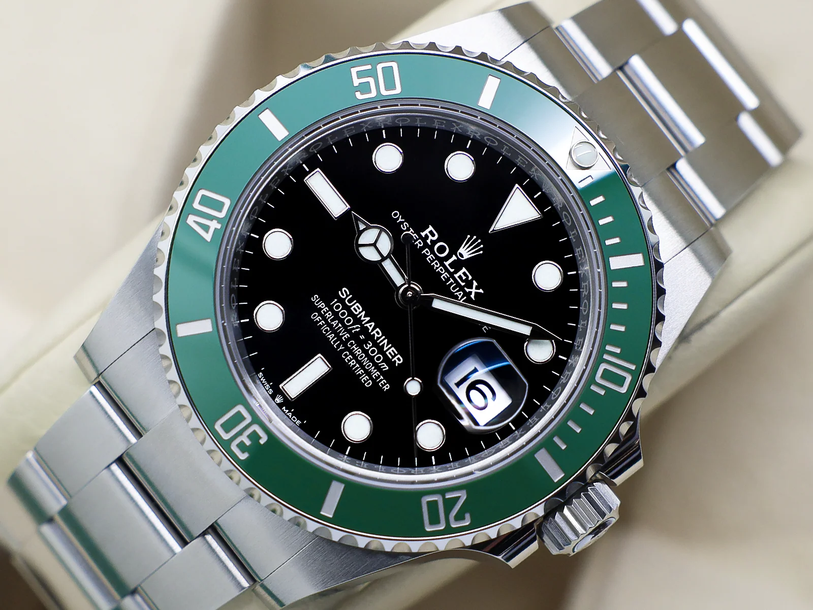 GENTS ROLEX SUBMARINER DATE 41mm STARBUCKS MK1 126610LV STAINLESS STEEL WARRANTY 2020 UK B&P - Image 3