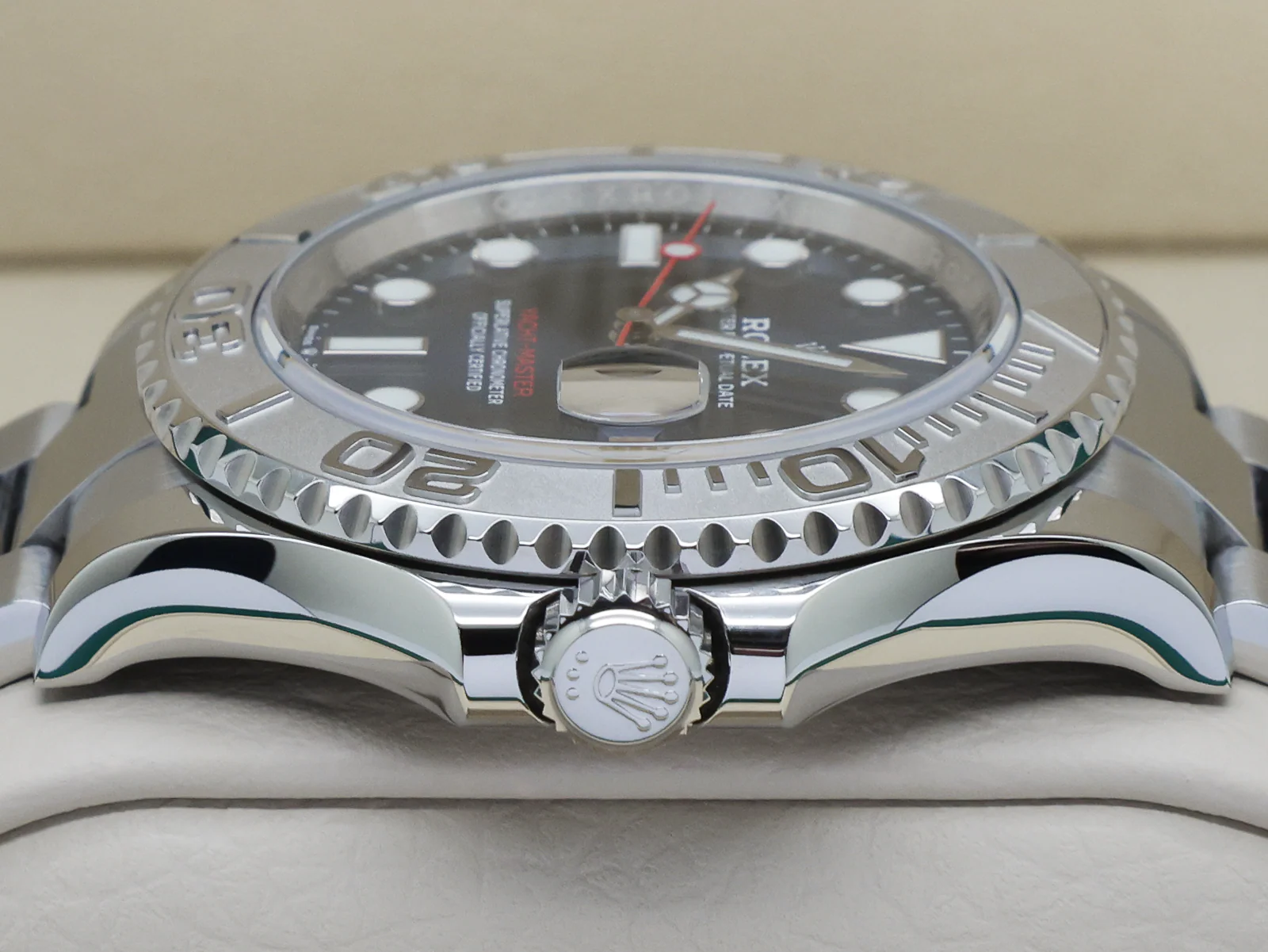 GENTS ROLEX YACHT-MASTER 40 126622 STAINLESS STEEL BLUE DIAL WARRANTY 2019 UK B&P - Image 7