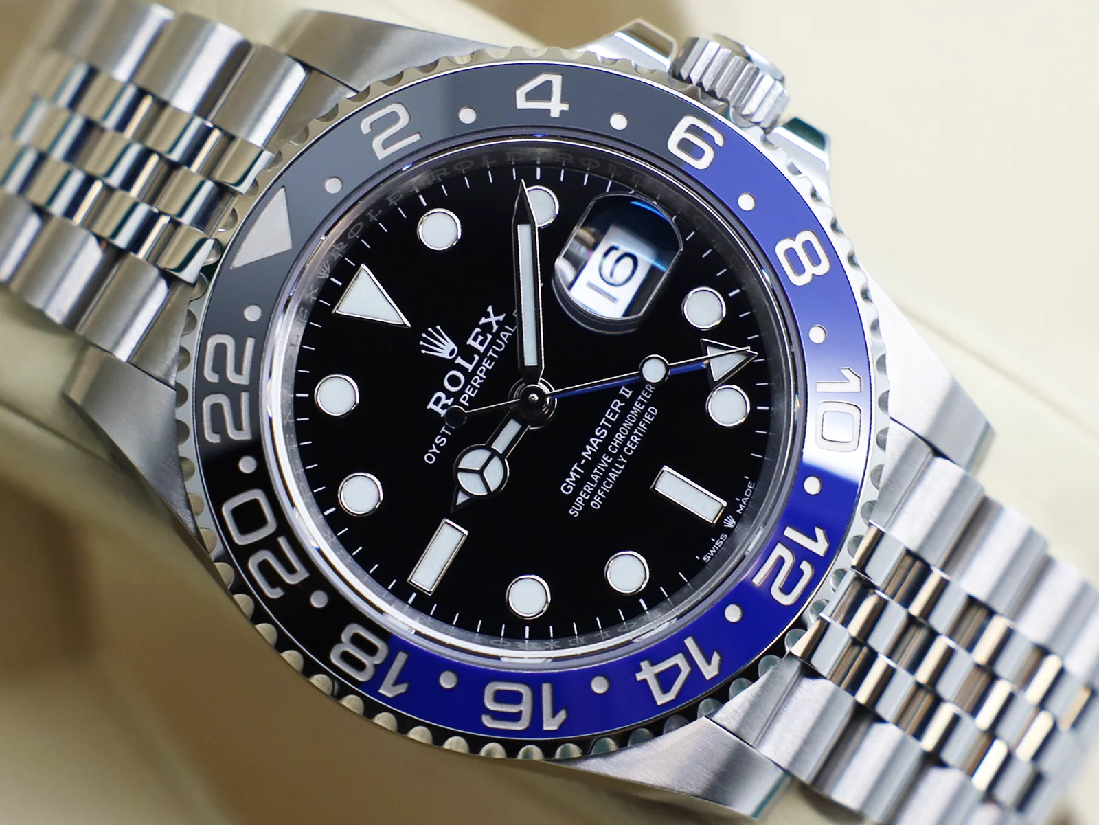 ROLEX GMT-MASTER II BATGIRL 126710BLNR STAINLESS STEEL WARRANTY 2025 UK B&P - Image 6