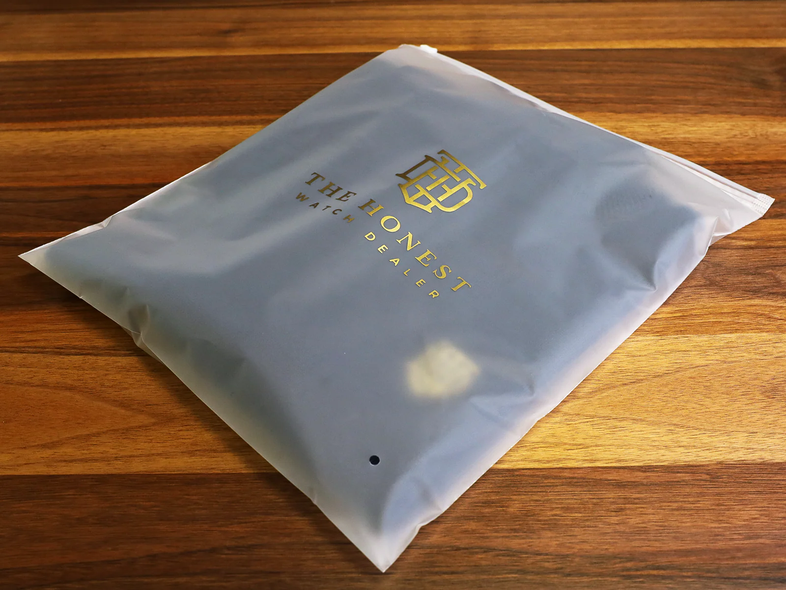 THE HONEST WATCH DEALER COTTON 1/4 ZIP JUMPER IN NAVY BLUE - Image 3