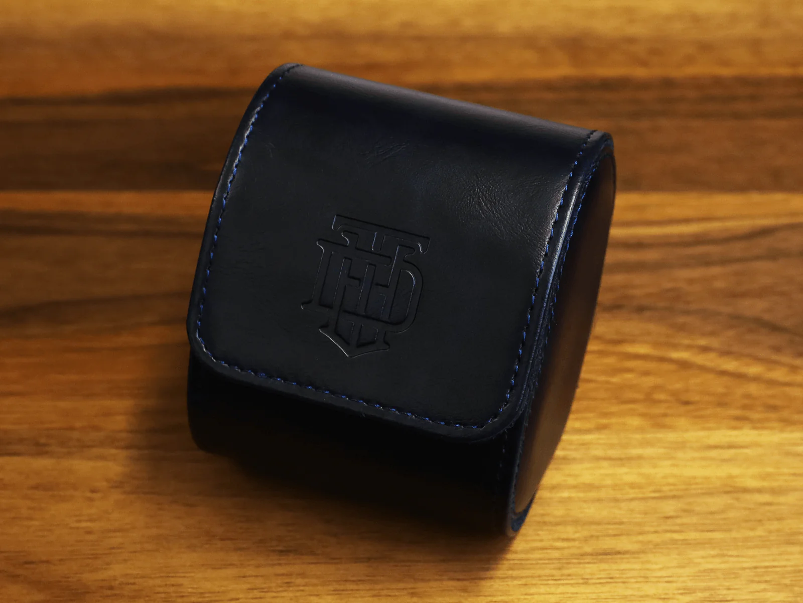 THE HONEST WATCH DEALER VEGAN LEATHER SINGLE WATCH ROLL WITH SLEEVE AND BOX - Image 5